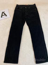 Pantalone di velluto nero Carrera taglia 48 uomo