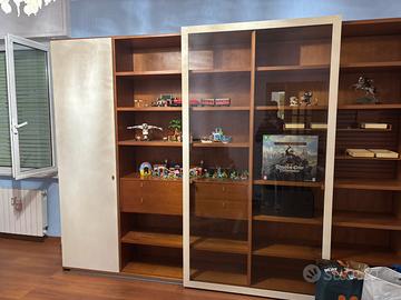 Mobile libreria anta scorrevole