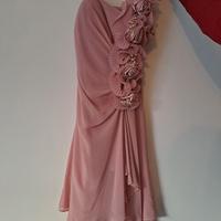 Abito cerimonia + stola chiffon