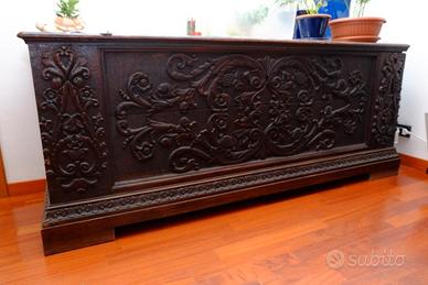 cassapanca veneta 1700