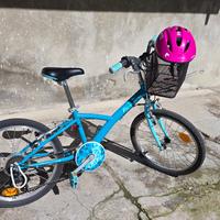 Bicicletta B'Twin 20" + CASCO OMAGGIO! 🚲 (7-10y)