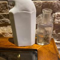 Lotto bottigliette Odol + olio di ricino ww1