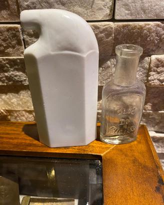 Lotto bottigliette Odol + olio di ricino ww1