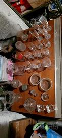 Collezione in vetro e cristallo vintage