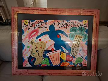Serigrafia 50x70 Matisse a Marrakech