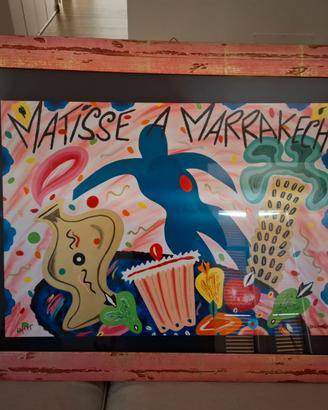 Serigrafia 50x70 Matisse a Marrakech