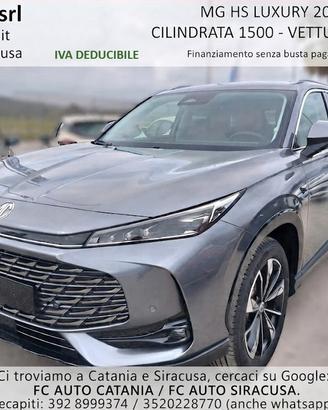 Mg HS HEV Luxury 224CV KM 0 7 ANNI GARANZIA UFFICI