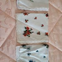 10 Fazzolettini in cotone