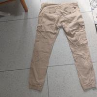 Pantaloni sportivi uomo colore beige