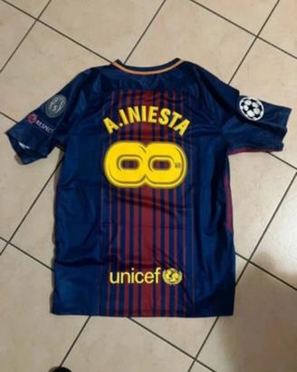 Maglia iniesta barcelona taglia XL nuova nike