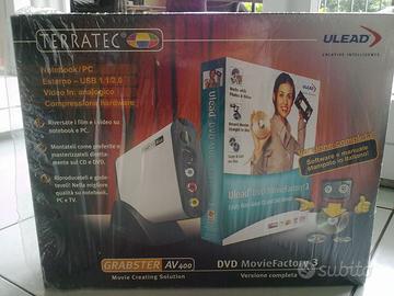 TERRATEC Grabster AV400 USB 2.0 NUOVO e RARO