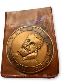Medaglia bronzo Claudio Monteverdi