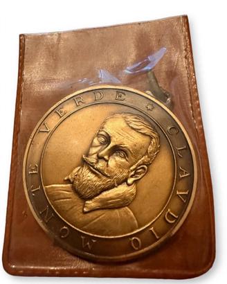 Medaglia bronzo Claudio Monteverdi
