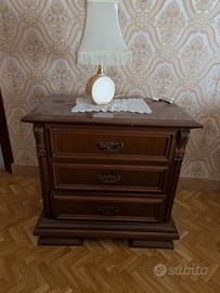 comodini legno vintage