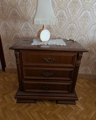 comodini legno vintage