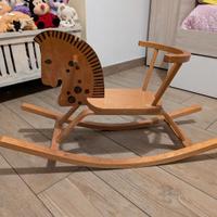 cavallo a dondolo vintage 