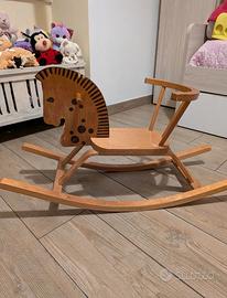 cavallo a dondolo vintage 