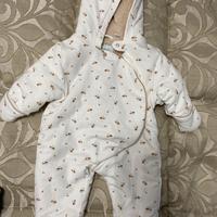 Tuta imbottita per neonata