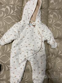 Tuta imbottita per neonata