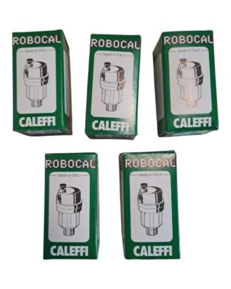 Set 5 valvole automatiche di sfogo "Caleffi"