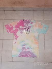 T-Shirt Vans Skate Classics Oval Wash Tie-Dye Moda