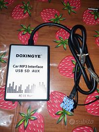 ADATTATORE MP3 SD MICRO SD USB AUX