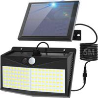 Luce Solare 108 LED Esterno con Sensore di Movimen