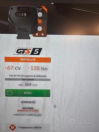 centralina aggiuntiva Race Chip  Gts 5