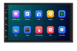 ANDROID autoradio universale 7 pollici GPS USB BT