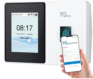 NGTeco TC2 Rilevatore Presenze con Impronta & RFID