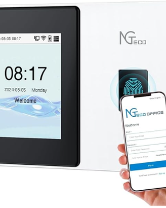NGTeco TC2 Rilevatore Presenze con Impronta & RFID