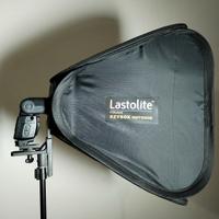 Softbox Lastolite con asta.