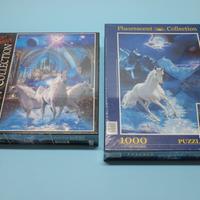 2 Puzzle Clementoni Fantasy 1000 pcs fluorescent