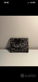 Portafoglio lepardato donna - animalier - nuovo