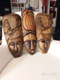 Maschere tribali dominicane