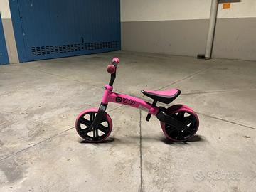 Bici senza pedali  rosa