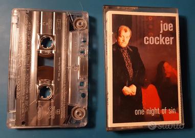 Joe Cocker – One Night of Sin, Musicassetta origi