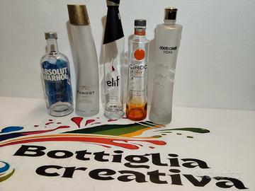 Bottiglia Vuota Vodka Belvedere Cavalli Ciroc x5