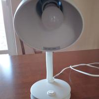 LAMPADA DA SCRIVANIA BIANCA Flessibile Come Nuova