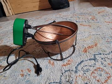 Paiolo Elettrico per Polenta in Rame Puro