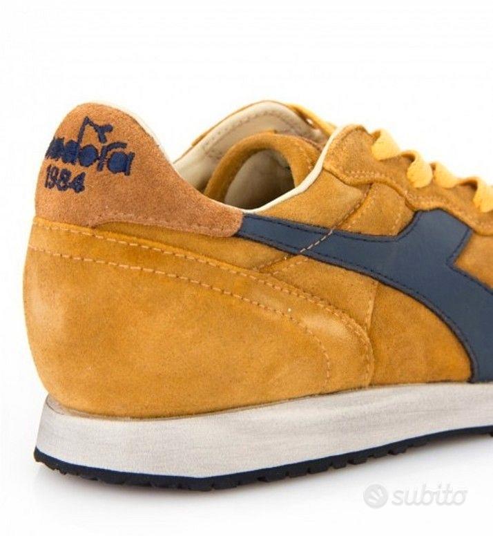 Diadora heritage trident store s sw uomo giallo