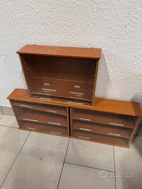 Espositori teca per modellini auto kinder