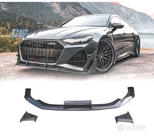 SPOILER LIP AUDI A7 A7L 19-23 LOOK RS7 ABT NERO LU