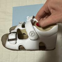 Sandali bianchi bimba Falcotto