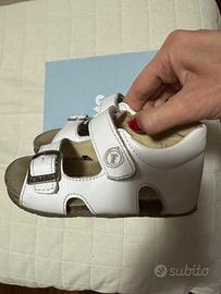 Sandali bianchi bimba Falcotto
