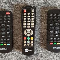 Telecomandi TV e DVB T
