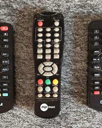 Telecomandi TV e DVB T