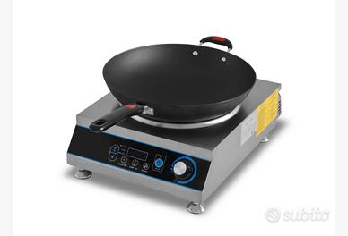Piastra induzione wok professionale