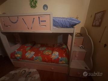 Letto a castello Mai Usato