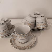 Servizio 6 tazzine da caffè 